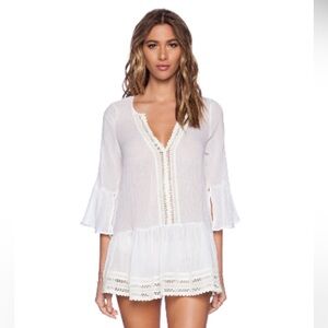Eberjey Tessa Cover up in White